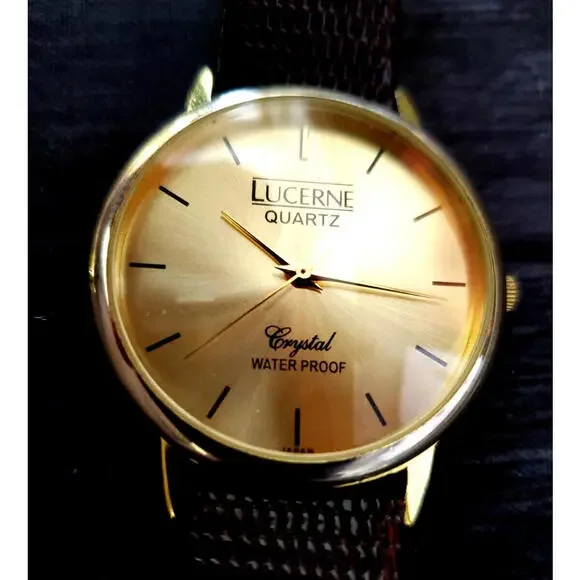 EXTREMELY Rare Vintage Lucerne Swiss Design Split Case Watch